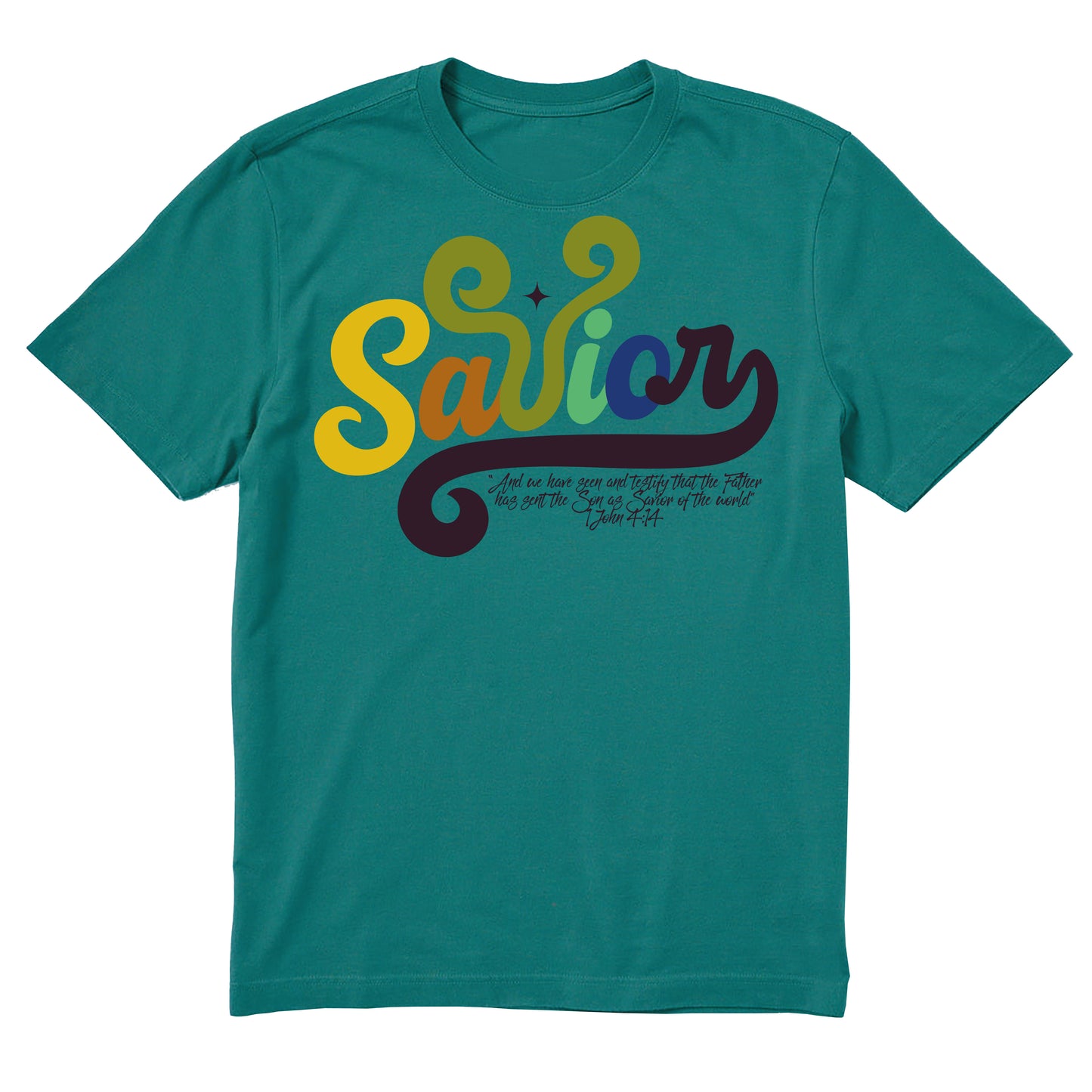 The Savior Christian Art Print | Jesus Redeemer Faith Graphic Print