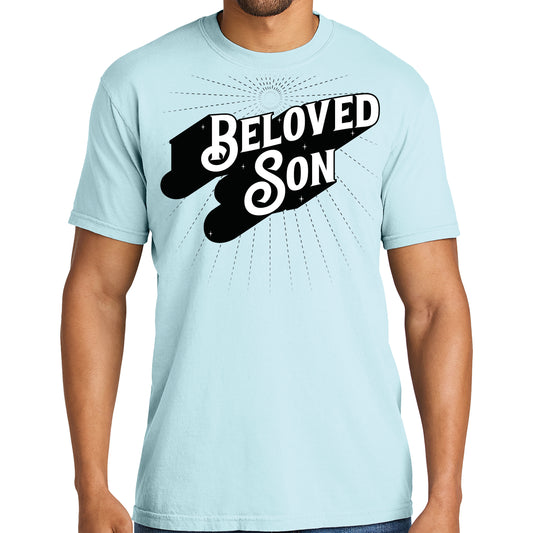 Beloved Son Christian T-Shirt Design | Faith SVG | Religious Digital Print