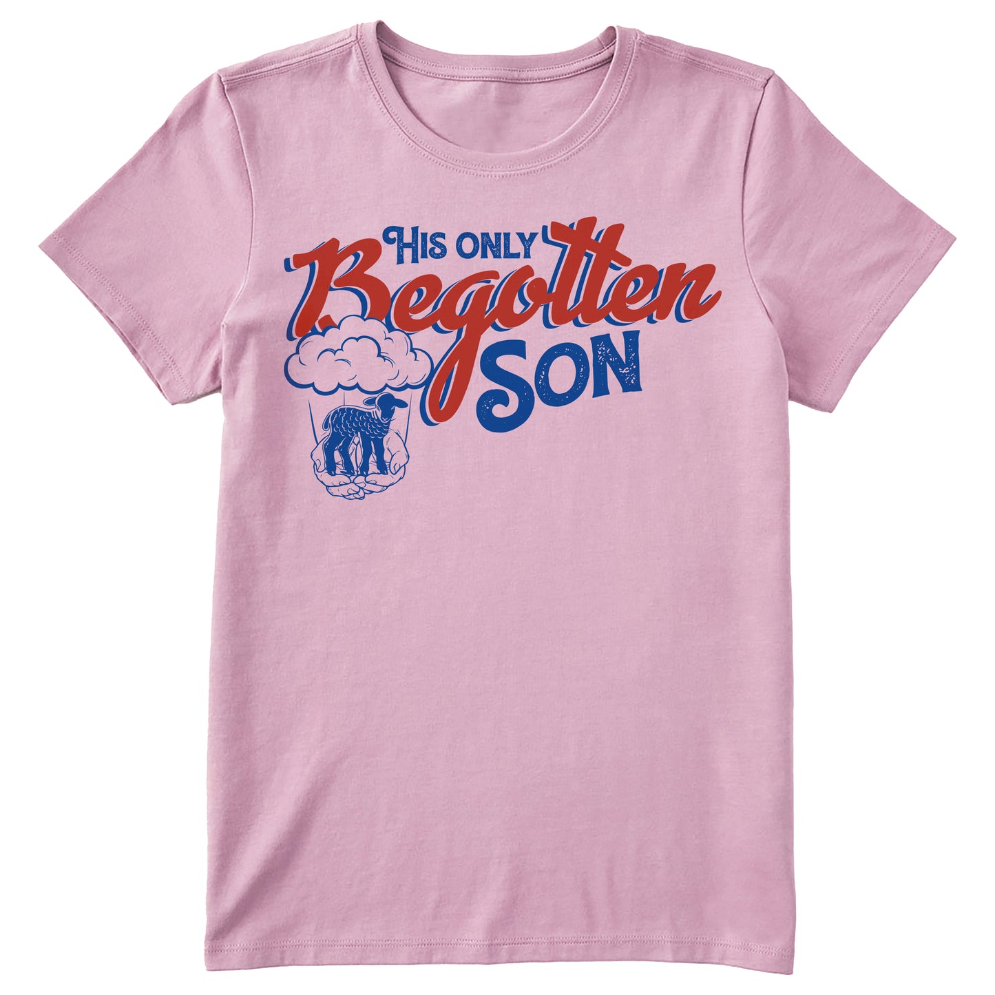 His Only Begotten Son | Christian Design Print | Bible Verse Faith Downloadable Art Print