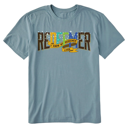 Redeemer Christian T-Shirt Design | Faith Digital Artwork