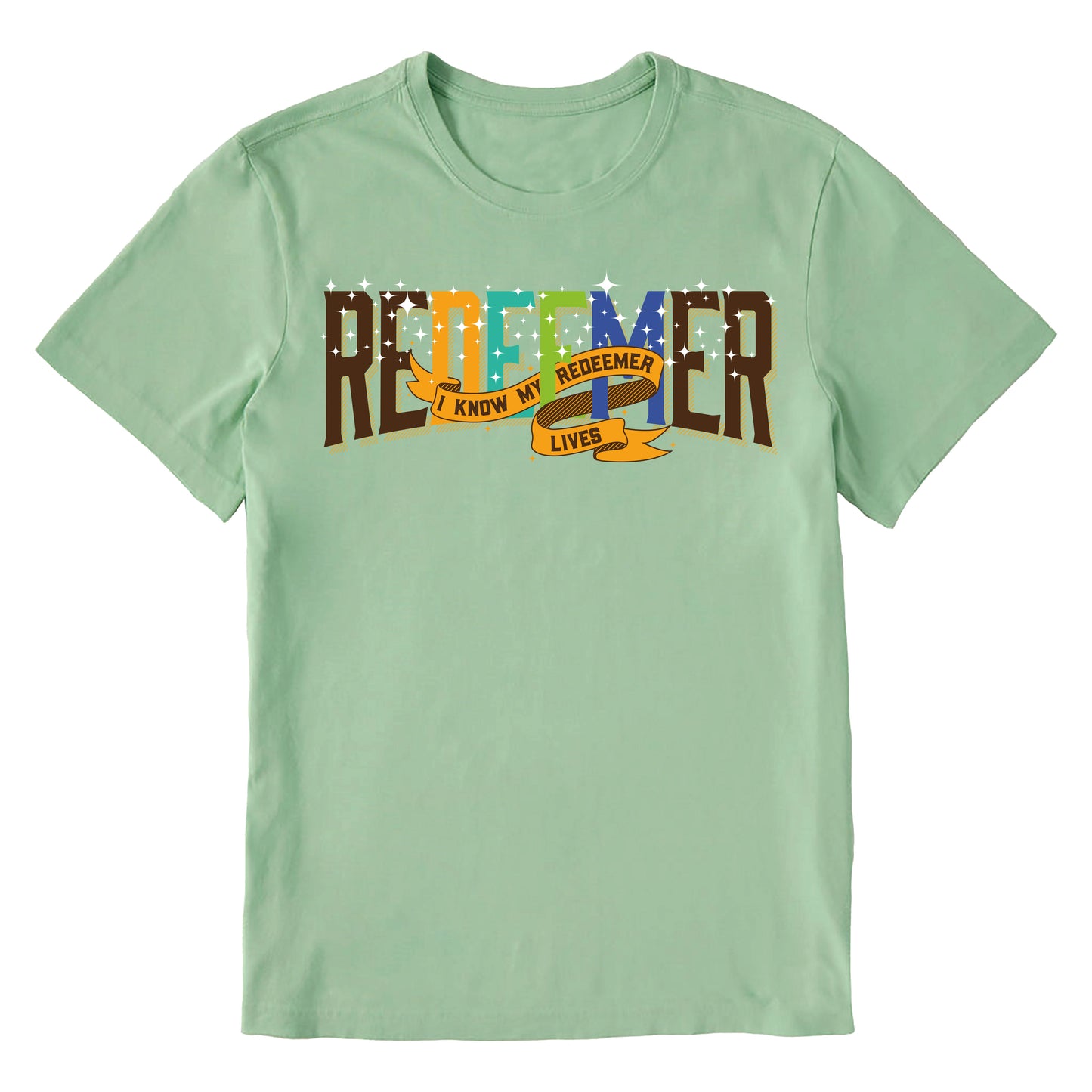 Redeemer Christian T-Shirt Design | Faith Digital Artwork